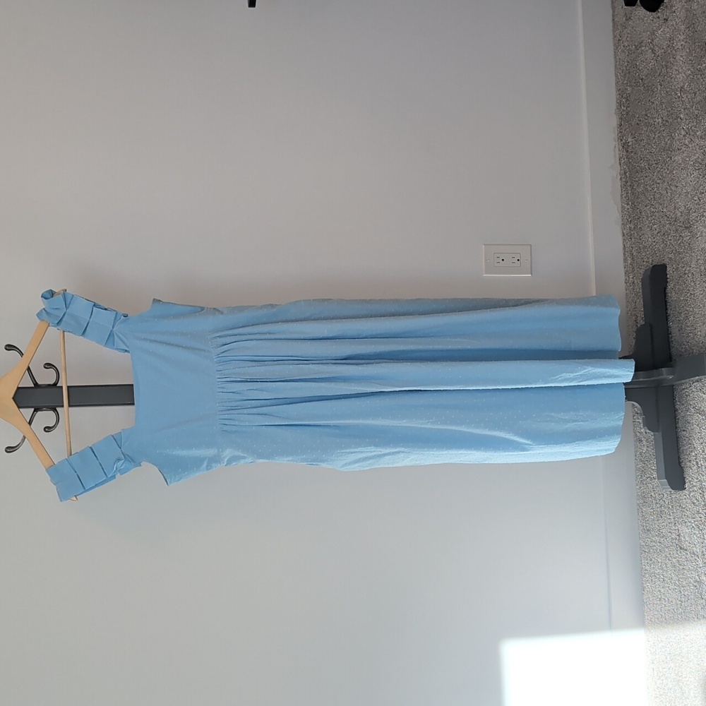 LAKE Lolly Swiss Dot Midi Dress